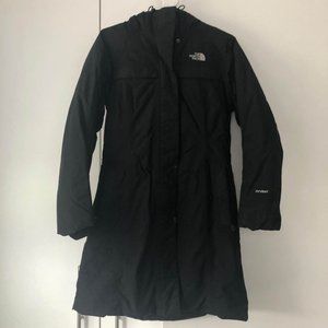 Ladies XS Black North Face Winter Coat
